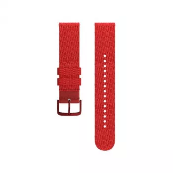 Polar Tide Silikonowy pasek do zegarka – 20 mm, średni/długi, czerwony
