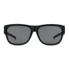 Polaroid Ancillaries PLD9003SDL5 Unisex Okulary Przeciwsłoneczne Prostokątne - Oprawka Matowa Czarna, Soczewki Szare Spolaryzowane