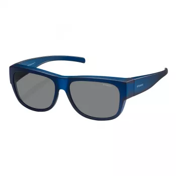 Okulary przeciwsłoneczne unisex Polaroid Ancillaries PLD9003SM3Q - czarna oprawka, szare soczewki polaryzacyjne
