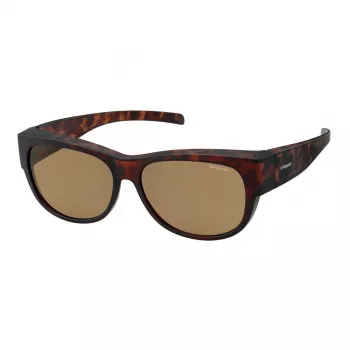 Okulary przeciwsłoneczne unisex Polaroid Ancillaries PLD9004SMQU - Havana/Tortoise - Brązowe soczewki polaryzacyjne - Ochrona UV400