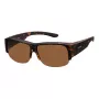 Polaroid Ancillaries PLD9007SV08 Okulary przeciwsłoneczne unisex - czarna oprawka, szare soczewki polaryzacyjne