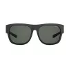 POLAROID ANCILLARIES PLD9010S003 Unisex Okulary przeciwsłoneczne prostokątne - Czarny/Szary - Polaryzowane UV400