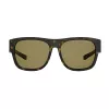 Polaroid Ancillaries PLD9010SN9P Unisex Okulary Przeciwsłoneczne Prostokątne - Czarna Oprawka Szare Soczewki Polaryzacyjne