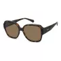 Okulary przeciwsłoneczne unisex Polaroid Ancillaries PLD9021S086 - Oprawka Havana Tortoise, soczewki brązowe polaryzacyjne