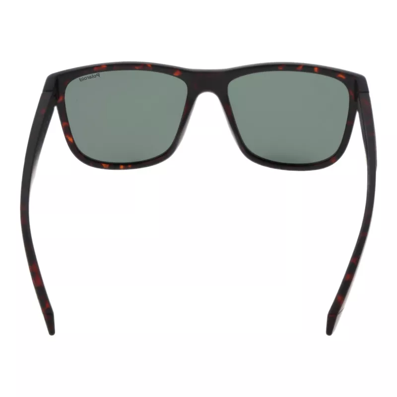 Okulary przeciwsłoneczne Polaroid Men's PLD2155S57HGC - oprawka Havana Green, soczewki szaro-zielone polaryzowane, 57 mm