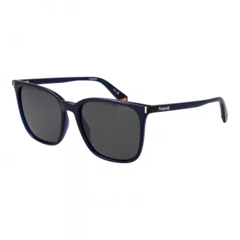 Okulary przeciwsłoneczne Polaroid PLD 6226/S damskie - oprawka Havana, brązowe soczewki polaryzacyjne - 54 mm
