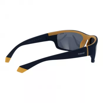 Okulary przeciwsłoneczne Polaroid PLD2135S642FN dla mężczyzn - czarna oprawka, szare soczewki polaryzacyjne 65mm