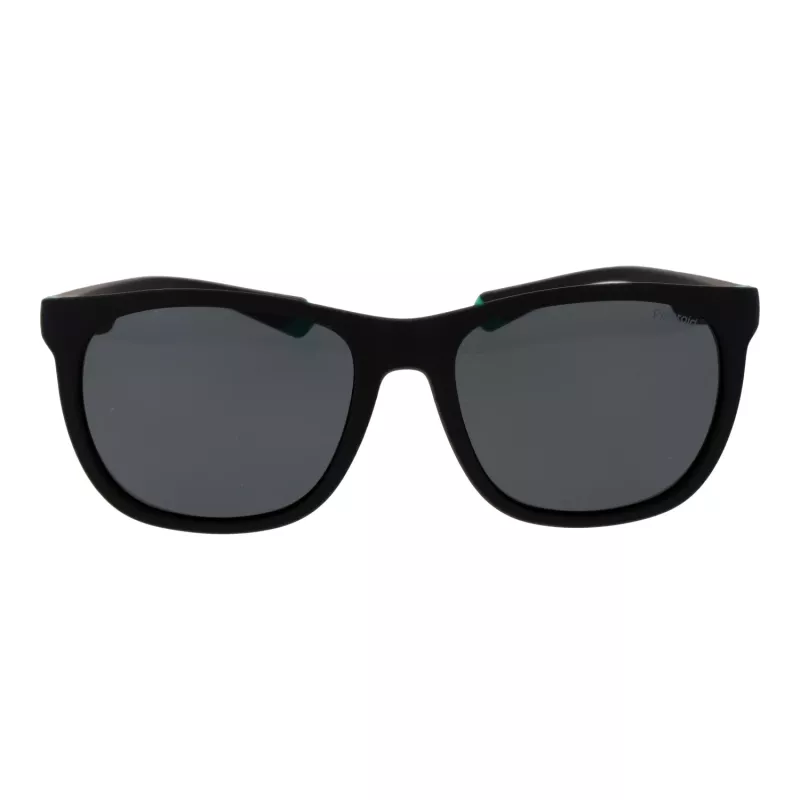 POLAROID PLD2140S543OL Unisex Okulary Przeciwsłoneczne Kwadratowe - Oprawka Havana Acetate, Zielone Polaryzowane Soczewki Poliwęglanowe, Ochrona UV400