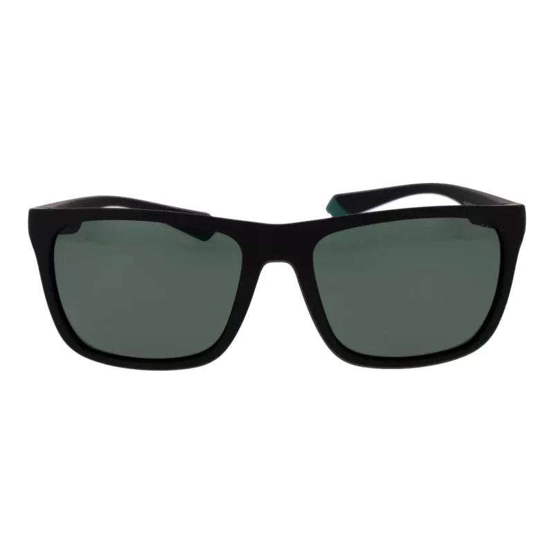 POLAROID PLD2141S563OL Okulary przeciwsłoneczne unisex - oprawka Havana, zielone soczewki polaryzacyjne, 57mm