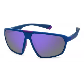 POLAROID PLD2142S802 Okulary przeciwsłoneczne unisex Oprawka Havana Soczewki szare polaryzacyjne 61mm
