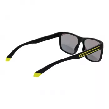 Okulary przeciwsłoneczne Polaroid PLD2149S5771C męskie, prostokątne, polaryzacyjne, oprawka Havana, soczewki brązowe, 57mm