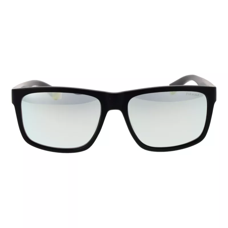Okulary przeciwsłoneczne Polaroid PLD2149S5771C męskie, prostokątne, polaryzacyjne, oprawka Havana, soczewki brązowe, 57mm