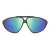 POLAROID PLD2151/S Okulary przeciwsłoneczne unisex Oprawka Havana Zielone soczewki polaryzacyjne 62mm