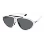 POLAROID PLD2151S6HT Okulary przeciwsłoneczne unisex Oprawka Havana Zielone soczewki polaryzacyjne 62mm
