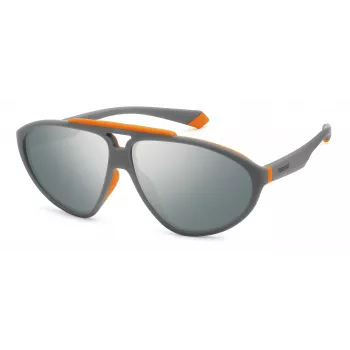 POLAROID PLD2151SRIW Okulary przeciwsłoneczne unisex - Soczewki polaryzacyjne - 62mm