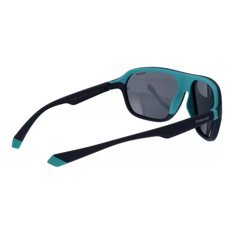 Polaroid PLD2152S58FLL Unisex Okulary Przeciwsłoneczne Kwadratowe - Hawana/Brąz - Polaryzacyjne UV400