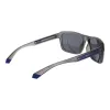 POLAROID PLD2158S58RIW Męskie okulary przeciwsłoneczne z polaryzacją - Czarna oprawka, szare szkła 58mm
