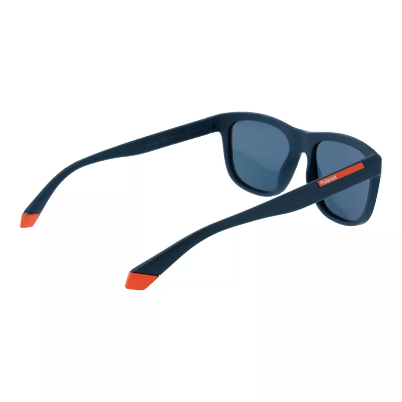 POLAROID PLD2163S545BF Unisex Kwadratowe Okulary Przeciwsłoneczne - Oprawa Propionianowa Havana - Brązowe Polaryzowane Soczewki Poliwęglanowe - 54/18/145 mm