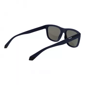 Okulary przeciwsłoneczne unisex Polaroid PLD2163S54FLL - kwadratowa oprawka, soczewki polaryzacyjne, 54mm
