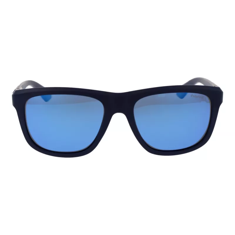 Okulary przeciwsłoneczne unisex Polaroid PLD2163S54FLL - kwadratowa oprawka, soczewki polaryzacyjne, 54mm