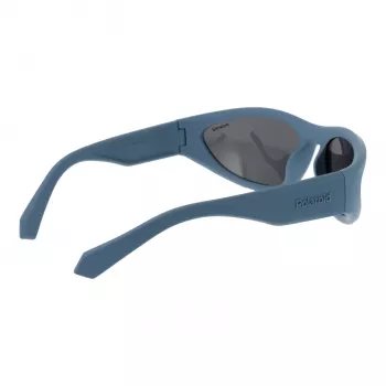 Polaroid PLD2165S59FLL Unisex Okulary Przeciwsłoneczne Prostokątne - Havana/Brązowy - 59mm