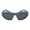 Polaroid PLD2165S59FLL Unisex Okulary Przeciwsłoneczne Prostokątne - Havana/Brązowy - 59mm