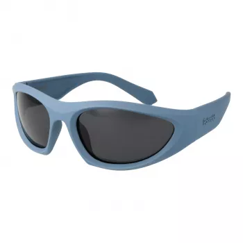 Polaroid PLD2165S59FLL Unisex Okulary Przeciwsłoneczne Prostokątne - Havana/Brązowy - 59mm