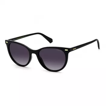 Okulary przeciwsłoneczne Polaroid PLD4107S807 damskie kocie oko - Havana Grey Polarized