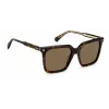 POLAROID PLD4115SX086F Damskie okulary przeciwsłoneczne z polaryzacją Havana 54mm