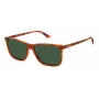 POLAROID PLD4137S0UC Męskie okulary przeciwsłoneczne z polaryzacją - Czarna oprawka, szare szkła 58mm
