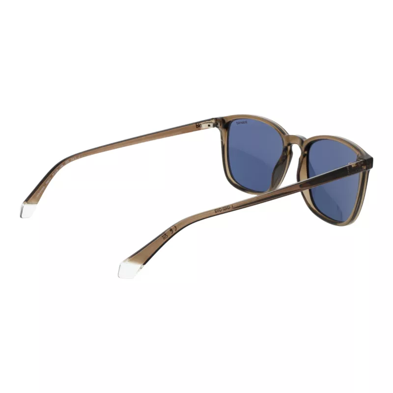 Okulary przeciwsłoneczne męskie Polaroid PLD4139/S - oprawka Havana, soczewki zielone polaryzowane, 54mm