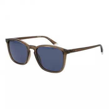 Okulary przeciwsłoneczne męskie Polaroid PLD4139/S - oprawka Havana, soczewki zielone polaryzowane, 54mm