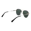 Polaroid PLD4142GSX60P Unisex Okulary przeciwsłoneczne prostokątne - czarna oprawka, szare soczewki polaryzacyjne - 60/14/145 mm