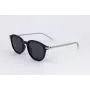 POLAROID PLD4148GSX807 Okulary przeciwsłoneczne unisex - czarna oprawka, szare soczewki polaryzacyjne, 50/19/140 mm