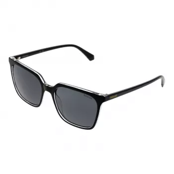 POLAROID PLD4163S557C5 Damskie okulary przeciwsłoneczne z polaryzacją Havana/Brąz 55mm