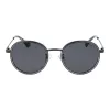 Polaroid PLD4173GSX51K Unisex Kwadratowe Okulary Przeciwsłoneczne - Czarna Oprawka Szare Soczewki Polaryzacyjne 51mm