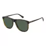 POLAROID PLD4178S086 Męskie prostokątne okulary przeciwsłoneczne z polaryzacją Havana 55mm