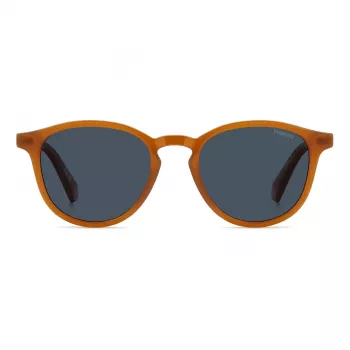 POLAROID PLD4191SFMP Męskie Okulary Przeciwsłoneczne Polaryzacyjne - Czarna Oprawka Szare Szkła 51mm