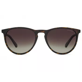 POLAROID PLD6003NSV08L Unisex Okulary Przeciwsłoneczne Polaryzacyjne - Czarna Oprawka Szare Szkła 54mm