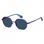 POLAROID PLD6067S-PJP Okulary przeciwsłoneczne unisex - Oprawka Havana, brązowe soczewki polaryzacyjne