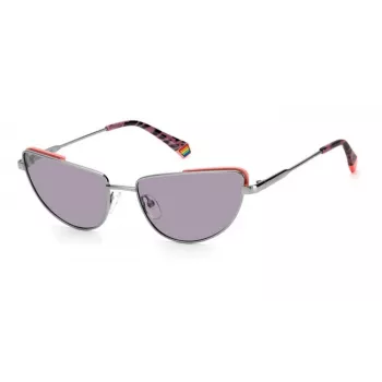Okulary przeciwsłoneczne Polaroid PLD6129SYY5 damskie aviator Havana brązowe polaryzacyjne