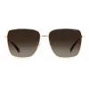 Okulary przeciwsłoneczne Polaroid PLD6164GS06JL dla kobiet - oprawka Havana, brązowe soczewki polaryzacyjne, 59 mm