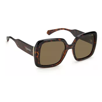 POLAROID PLD6168S086F4 Okulary przeciwsłoneczne damskie Havana 54mm