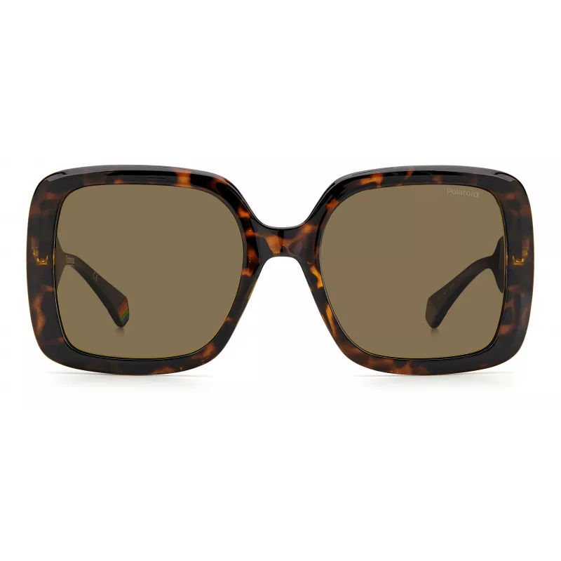 POLAROID PLD6168S086F4 Okulary przeciwsłoneczne damskie Havana 54mm