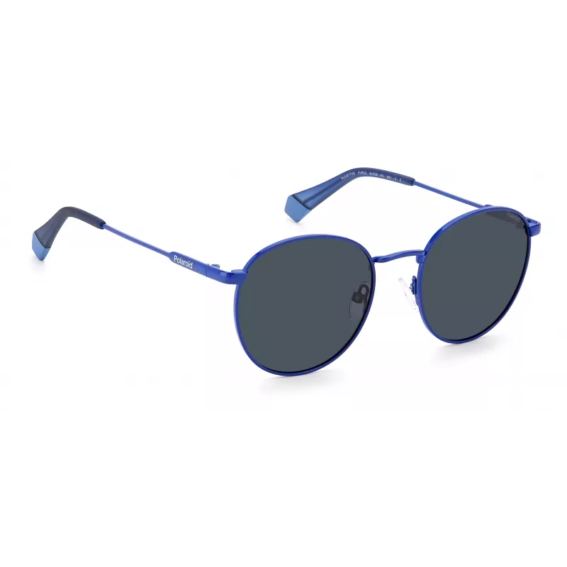 Okulary przeciwsłoneczne Polaroid PLD6171SPJPC3 Unisex - Czarna oprawka, szare soczewki polaryzacyjne, 51 mm