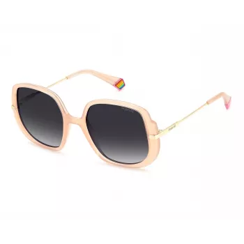 Polaroid PLD6181S35J Damskie okulary przeciwsłoneczne Cat Eye Havana Brown Polaryzowane