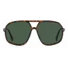 Okulary przeciwsłoneczne unisex Polaroid PLD6182/S - oprawka Havana Tortoise, brązowe soczewki polaryzacyjne, 59 mm