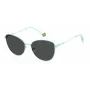 Okulary przeciwsłoneczne Polaroid PLD6188S5CB dla kobiet - oprawka Havana acetate, brązowe soczewki polaryzacyjne, 55mm