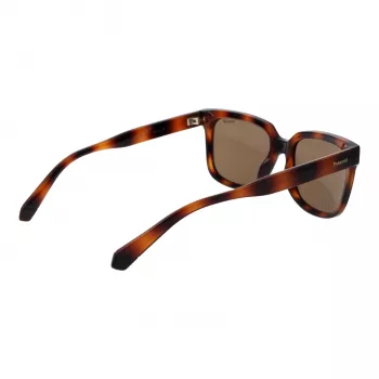 POLAROID PLD6191S54086 Uniseks Polaryzacyjne Okulary Przeciwsłoneczne Havana 54mm