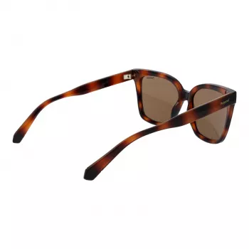 Okulary przeciwsłoneczne damskie Polaroid PLD6192S54086 - Oprawka Havana Brown, Soczewki brązowe polaryzacyjne - 54mm